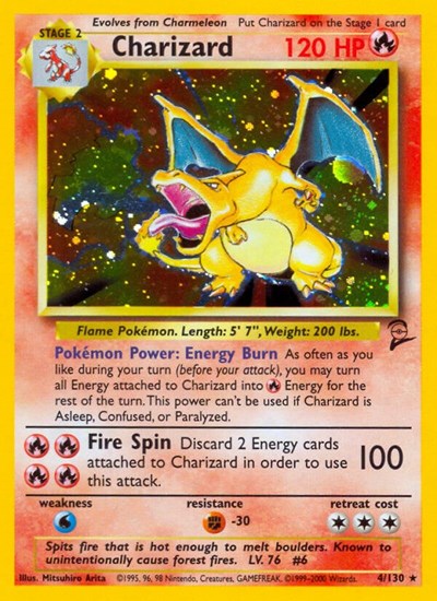 Charizard 004/130 — Base Set 2