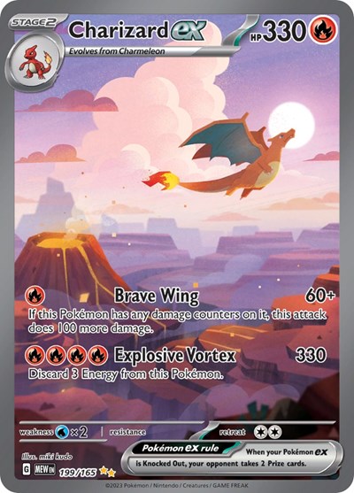 Charizard ex 199/165 — SV: Scarlet & Violet 151