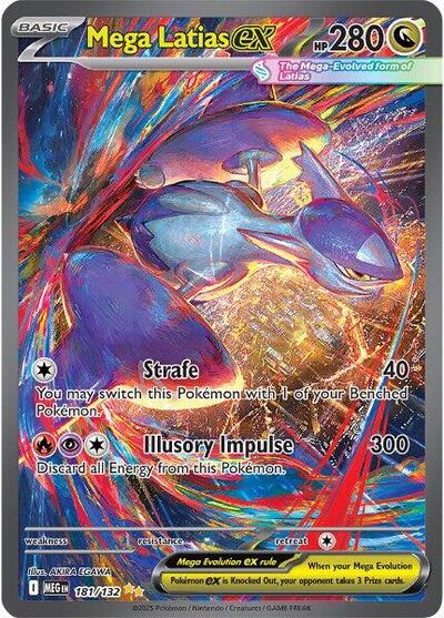 Mega Latias ex 181/132 — ME01: Mega Evolution