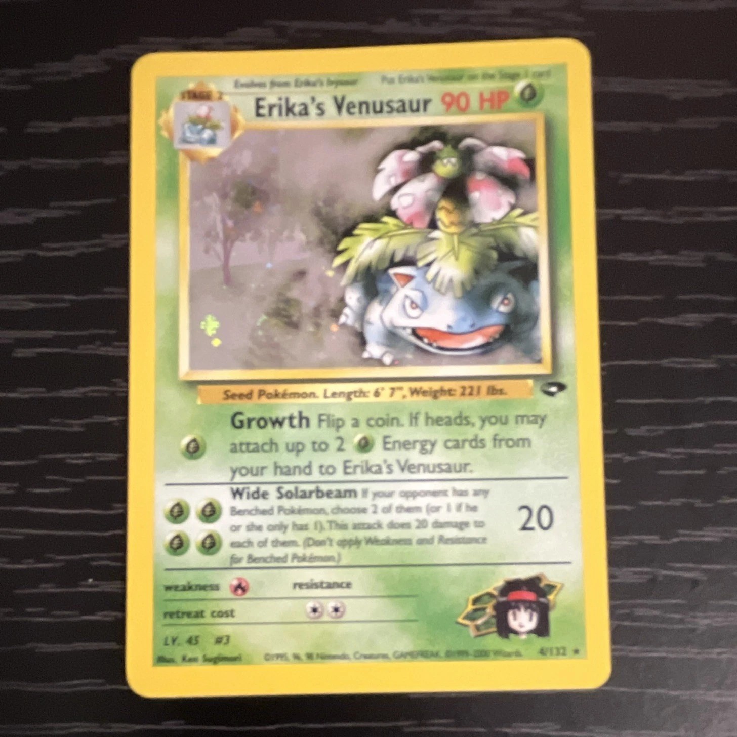 Erika's Venusaur 004/132 — Gym Challenge