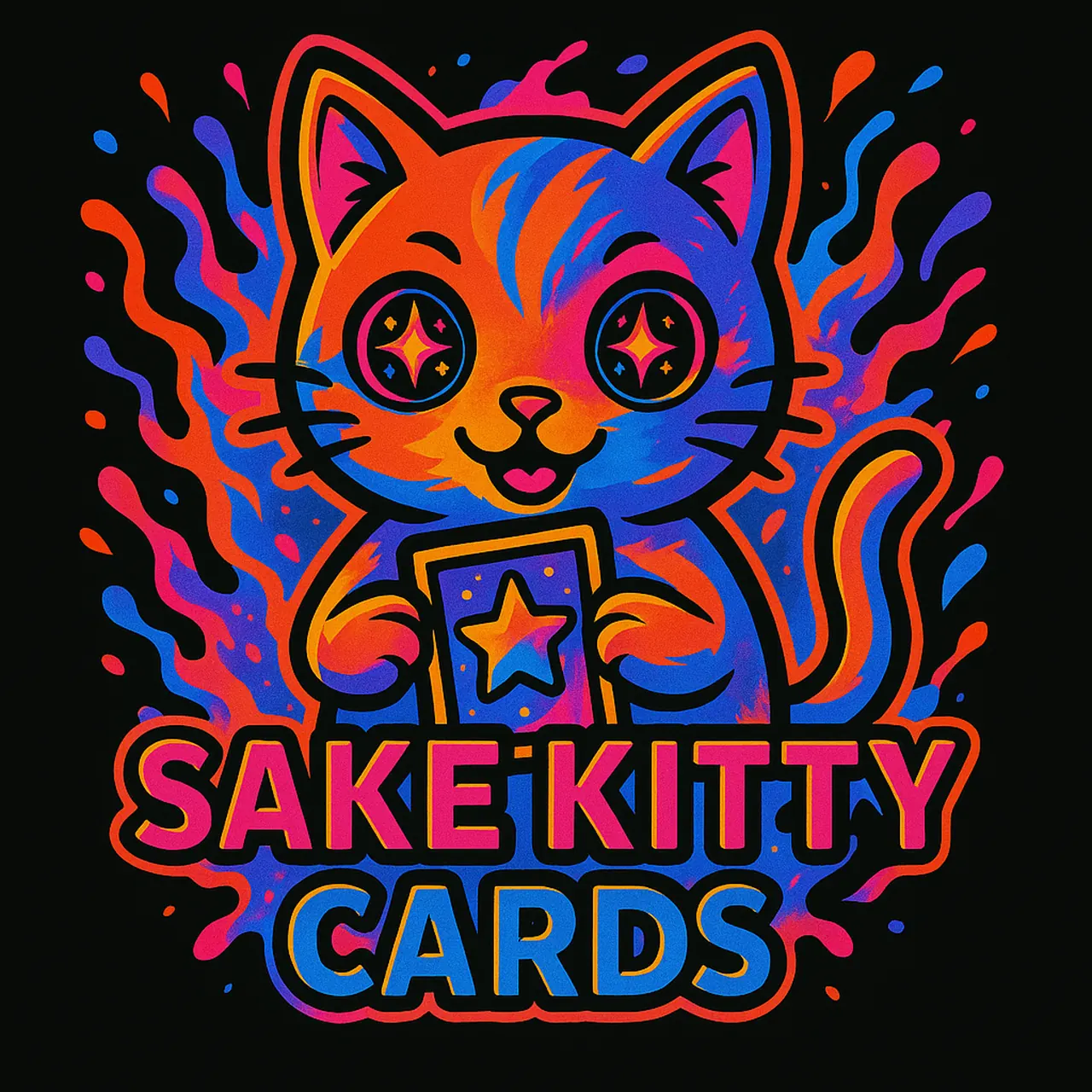 Sake Kitty Cards